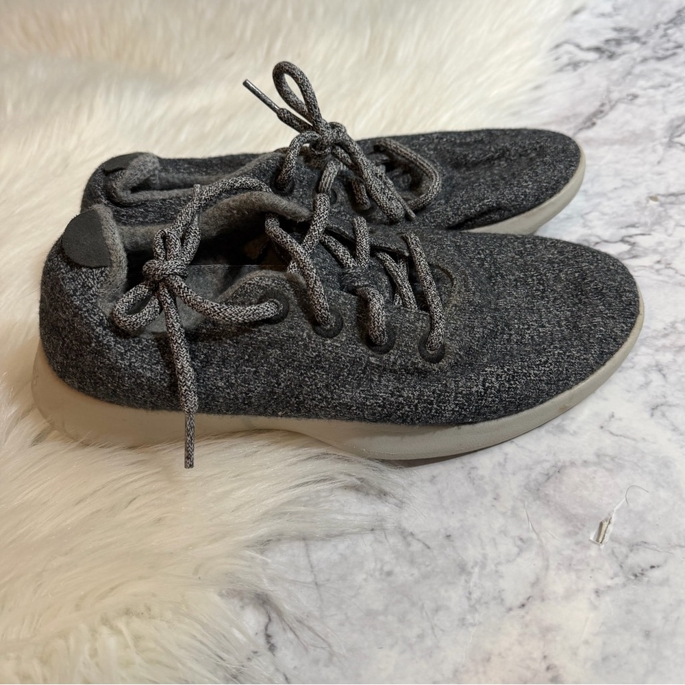 Allbirds Men's Charcoal Wool Sneakers Size 9